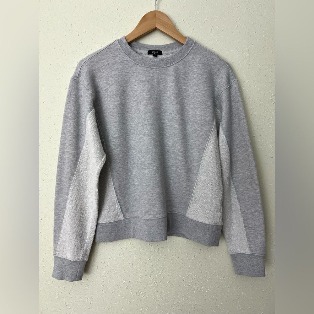 Rails Dani Reverse Terry Sweatshirt In Heather Gr… - image 2
